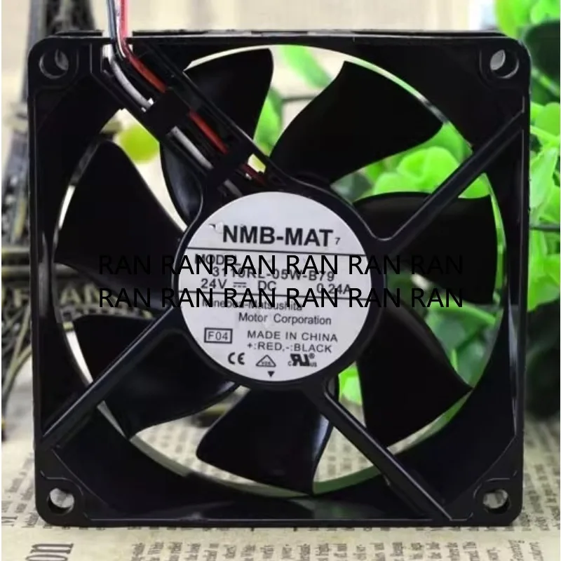 

New Cooler Fan for NMB 3110RL-05W-B79 8025 8CM 24V 0.24A Double Ball Bearing Frequency Converter Fan 80*80*25MM