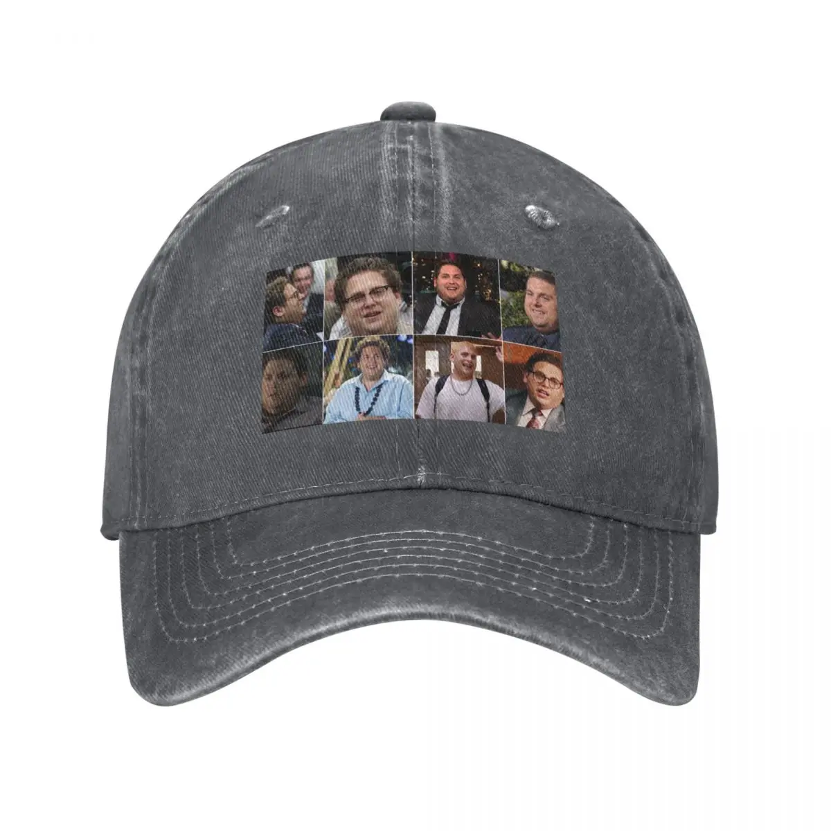 Jonah Hill Photo Collage Art Baseball Cap birthday Hat Luxury Brand Custom Cap Military Tactical Cap Girl'S Hats Men's