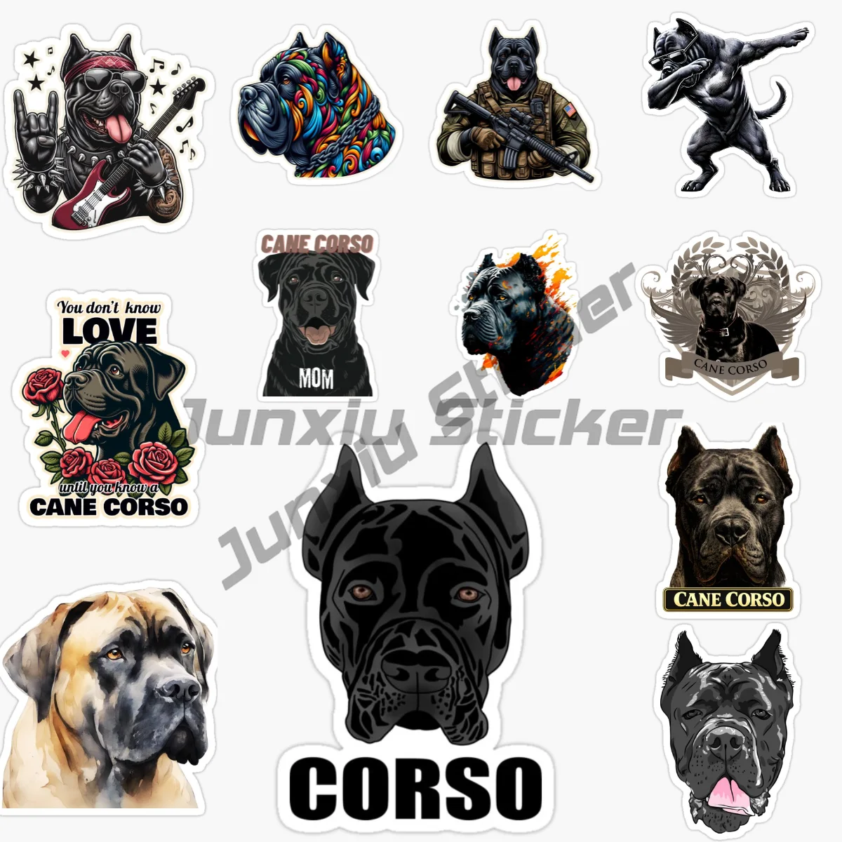 

CANE CORSO Italian Brave Dog Car Sticker Vinyl Self-Adhesive Decorative Decal Car Accessories Accessories