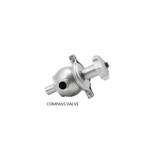 DN15 to DN125 Sanitary Stainless Steel Sanitary Manual Threaded Fluid Flow Control Valve