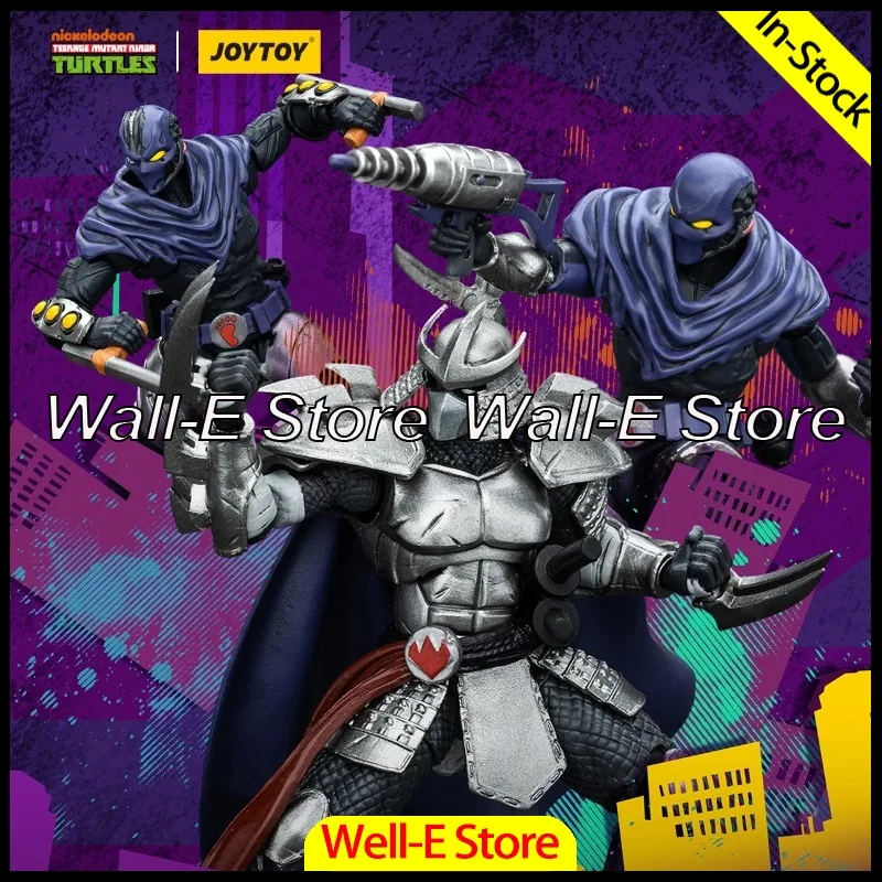 

В наличии JOYTOY 1/18 Фигурка TMNT Ninja Turtles Шредер, клан Фут, клан Фут Б, аниме-фигурки, игрушки, подарки, модели
