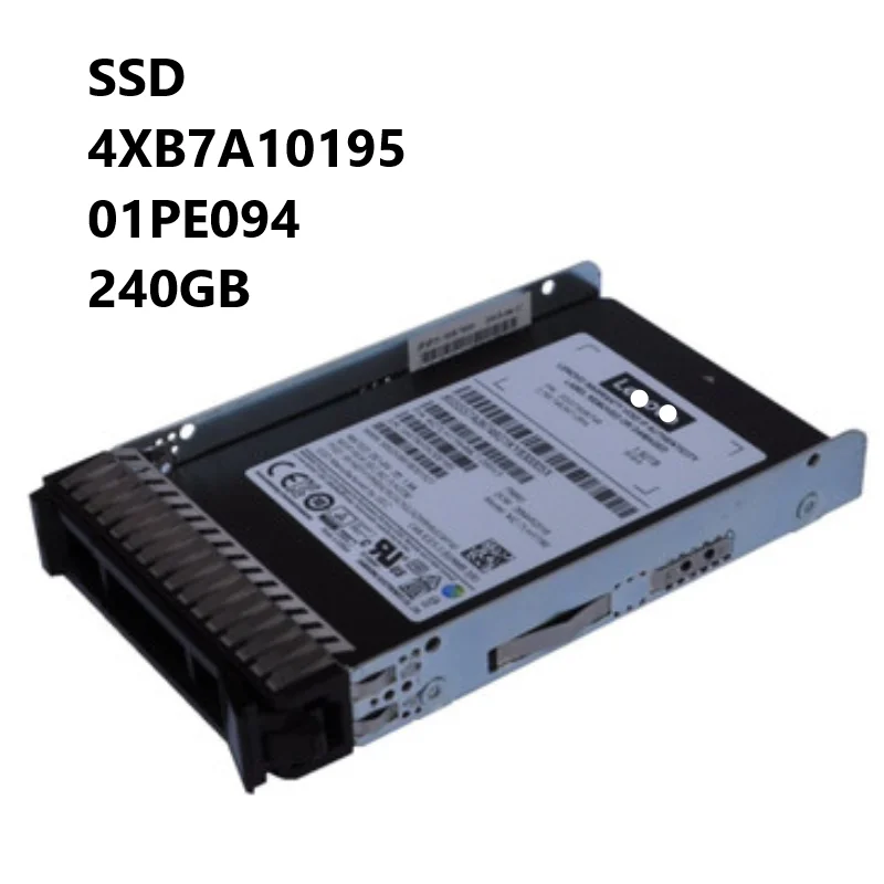 

NEW SSD 4XB7A10195 01PE094 240GB Triple-Level Cell SATA 6Gb/s Hot-Swappable 2.5in PM883 Enterprise Solid State Drive for Len+ovo