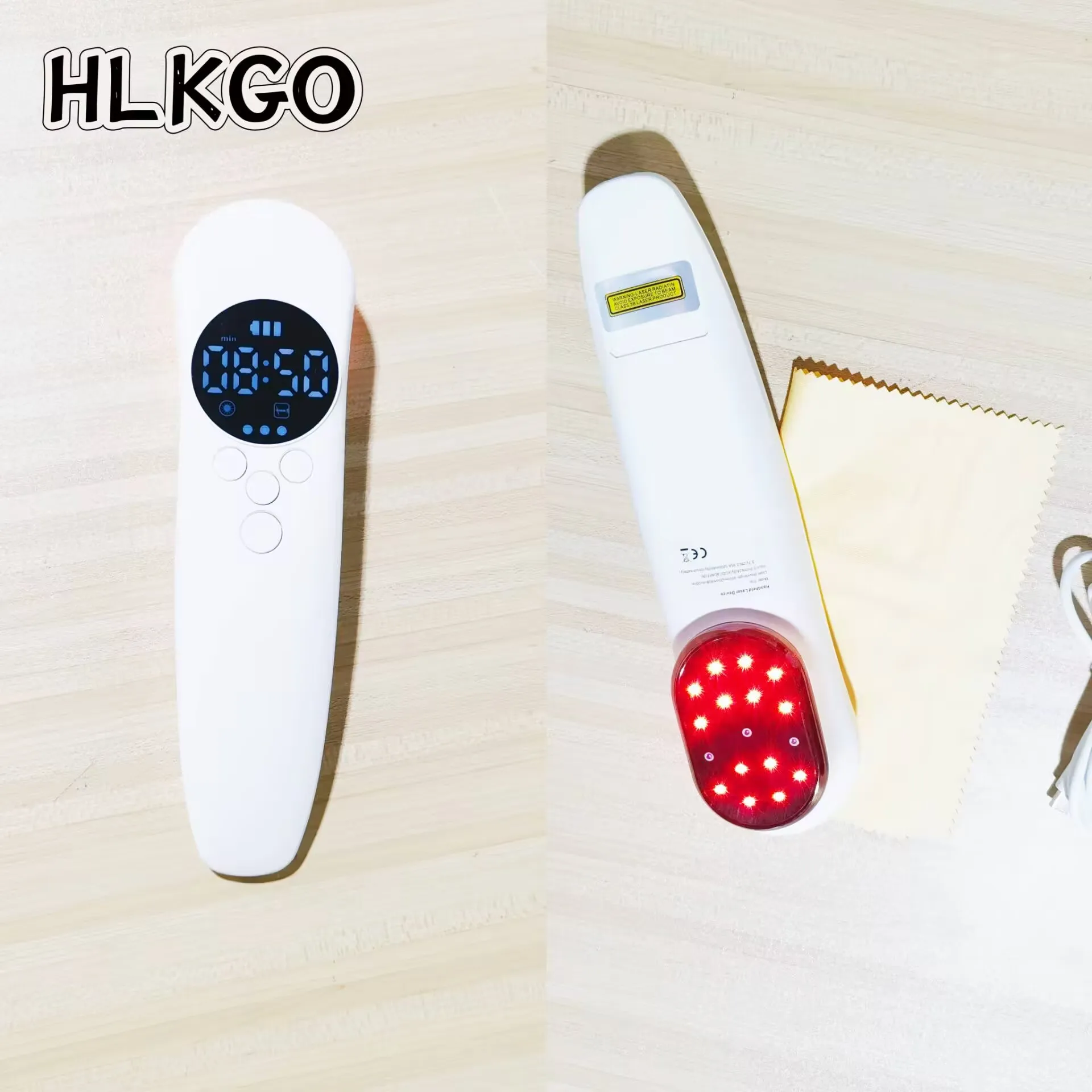 Portable Deep Tissue Laser Therapy Device 14 Red 650nm & 3 Infrared 808nm Diodes for Joint Pain, Neuropathy, Chronic Muscle Ache