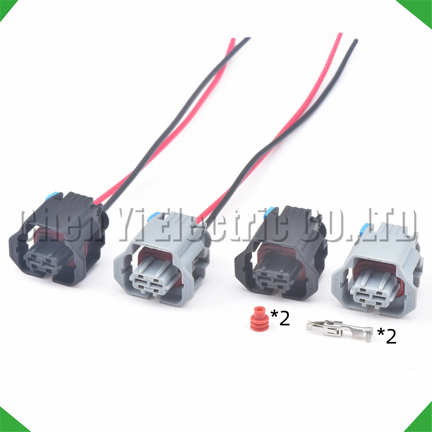 2-pinowe wodoodporne złącze Wtryskiwacz paliwa Wtyczka wiązki przewodów 15426723 15397337   Dla Isuzu mu-X Ranger D-MAX Rimai Ringtop Top 100
