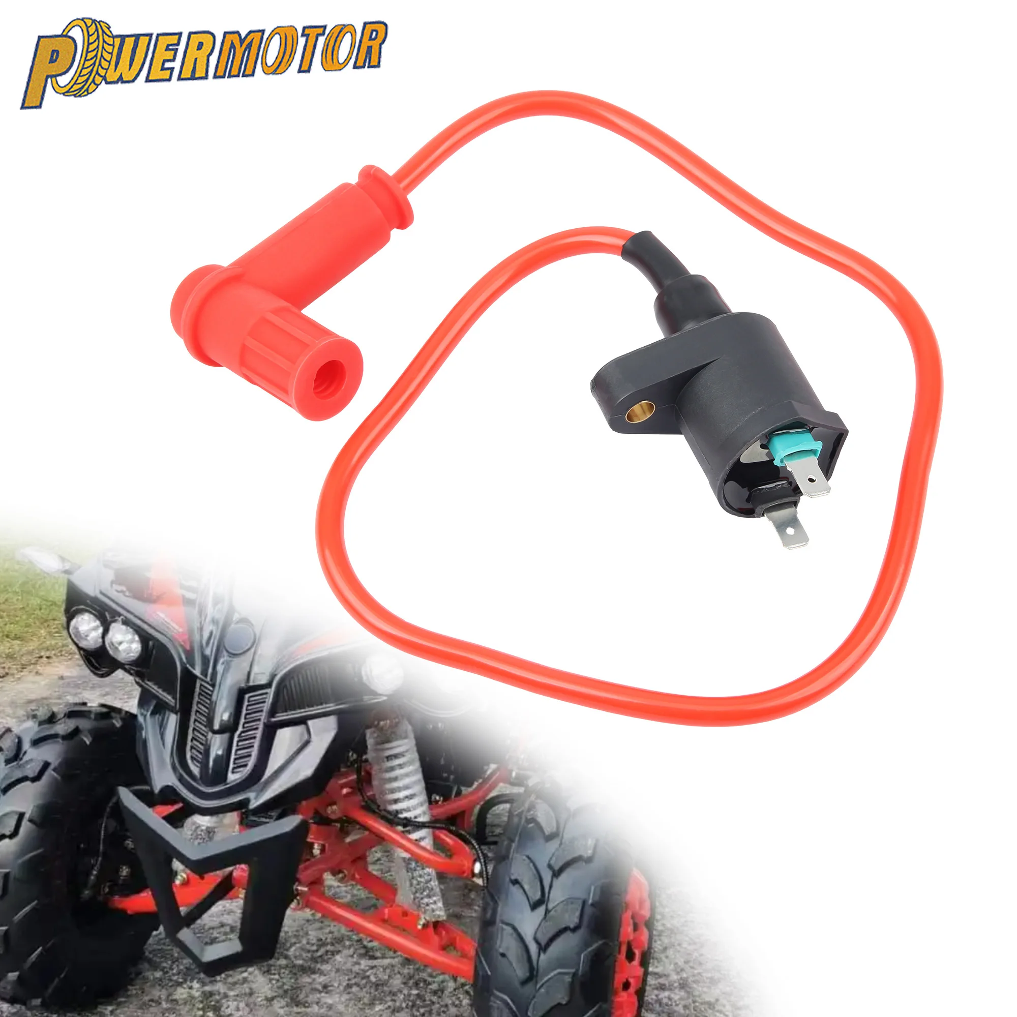 

For 50cc to 250cc Motorcycle Ignition Coil Replacement Parts Dirt Pit Bike ATV Quad Go Kart Motocross Scooters Moped Accessories
