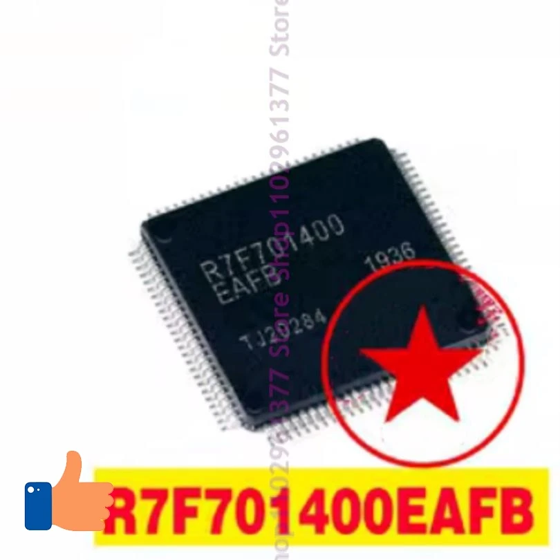 

1-10pcs New R7F701400EAFB R7F701400 QFP-100 Microcontroller chip