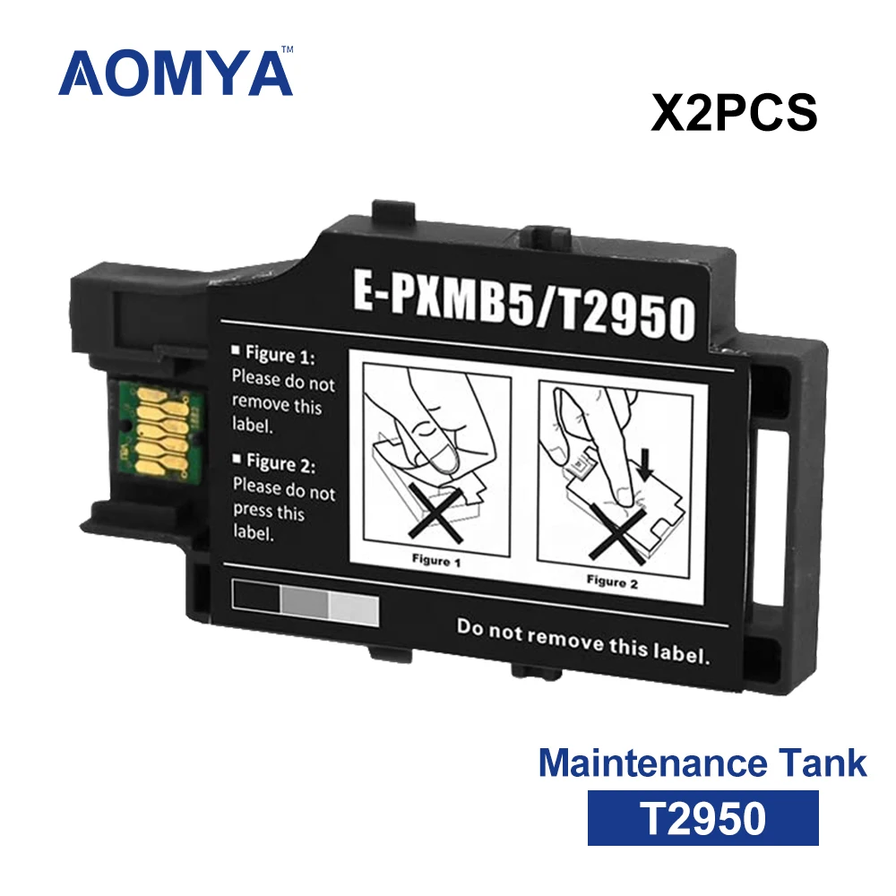 

Aomya T2950 Maintenance Box PXMB5 Waste ink Container for Epson WorkForce WF100 WF-100W PX-S05B/S05W Printer