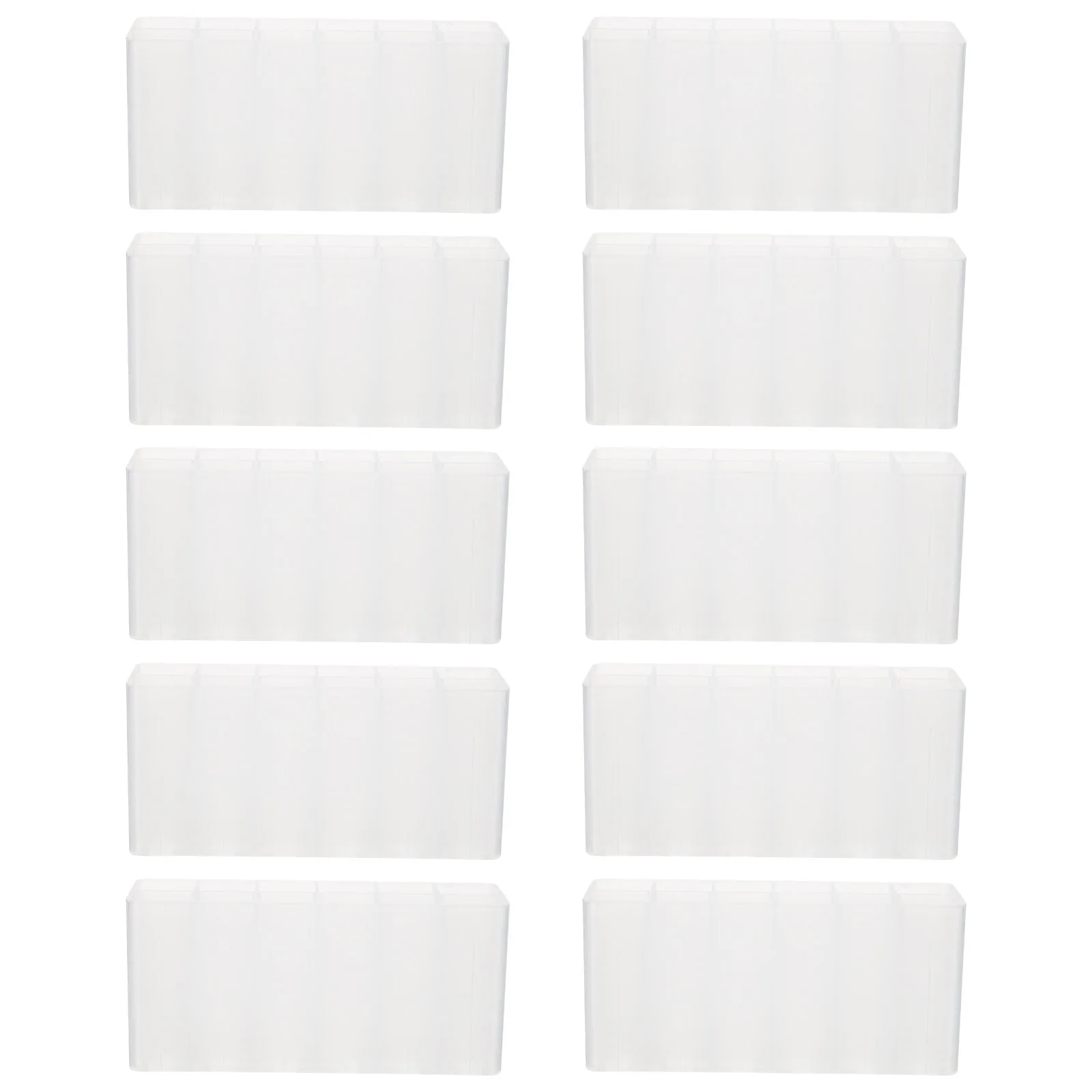 

Plastic PP Stationery ganizer Durable Lightweight Desk Tidy Marker Pen Holder Pencil Container Soild Color Pen Box Desktop