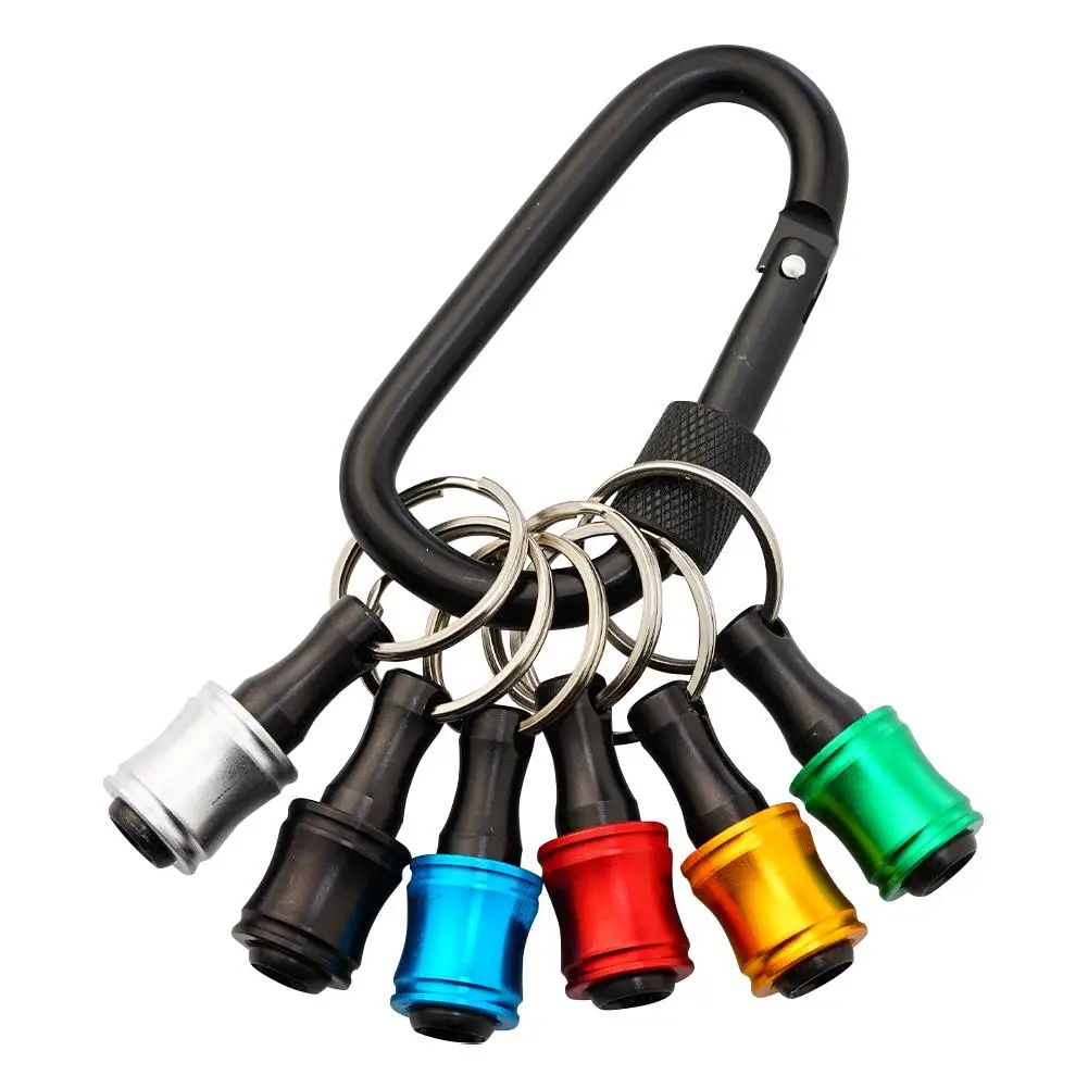 1 Satz 1/4 "Sechs kant schaft Schrauben dreher Kopf halter Verlängerung stange Schlüssel anhänger Adapter Bohrer schneller Ersatz tragbarer Handheld