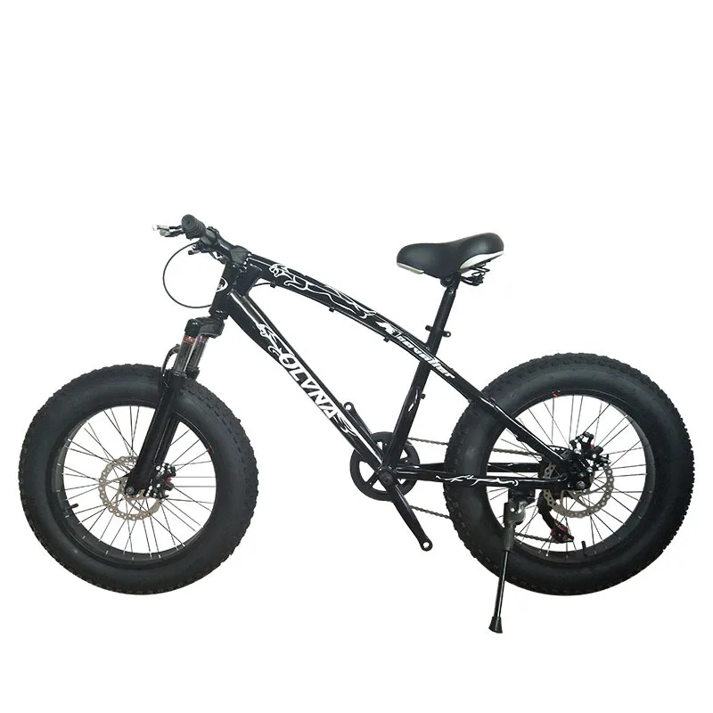 Snow Bike 26/20 Inch Light Mountain Bike Beach Fat Tire Disc Brake Variable Speed Bike