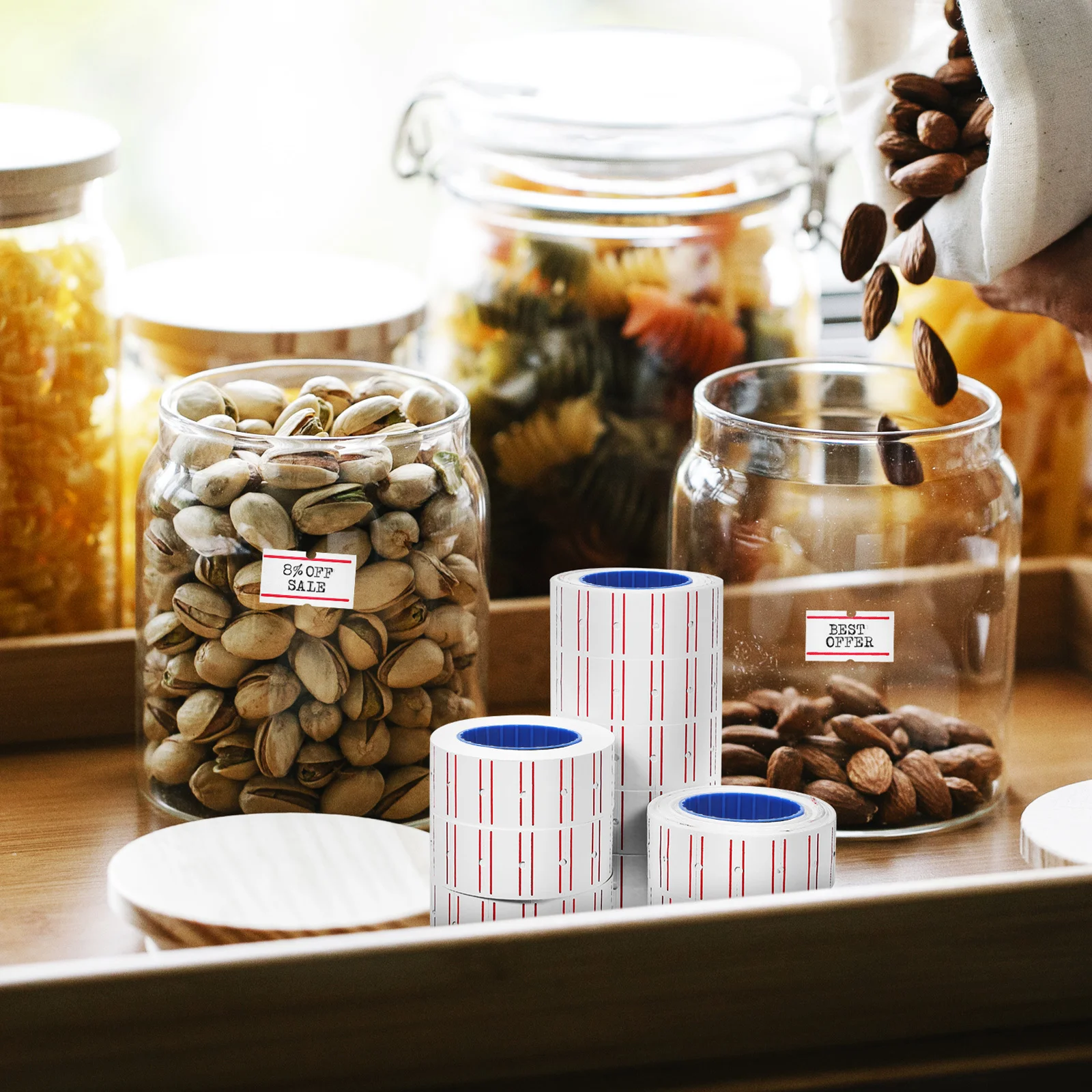 

10 Rolls Sale Price Tag Label Stickers Jewelry Tags Labels for Crochet Items Retail Pricing