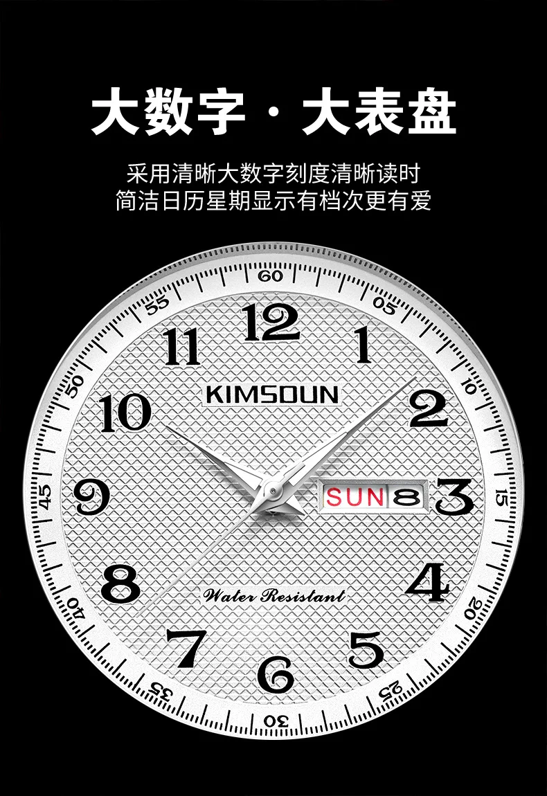 นาฬิกาแบรนด์ใหม่ธุรกิจนาฬิกาควอตซ์นาฬิกาผู้ชายนาฬิกากันน้ําปลอมนาฬิกาผู้ชาย