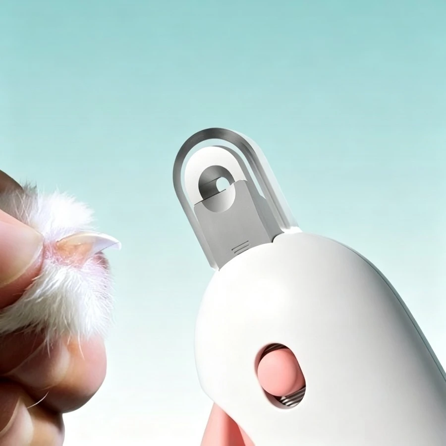 Professional Pet Nail Clippers Adjustable Hole Cat Dog Nail Trimmer Grooming Tool for Small Large Breeds Safe With File