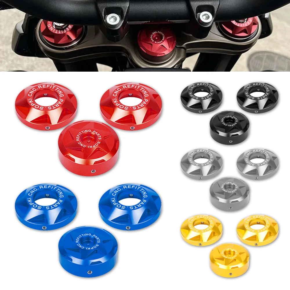 

Front Shock-Absorbing Cap For CFMOTO 450MT 450 MT 675SR-S 675 SR 800NK 800 NK Decorative Plug Motorcycles Upper Trim Covers