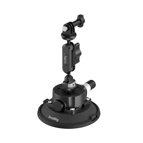 Imagen 2 del producto Soporte de ventosa SmallRig de 4,5/6"" para cámaras de acción con brazo mágico de cabeza esférica y soporte para teléfono para DJI Osmo Action 5 Pro