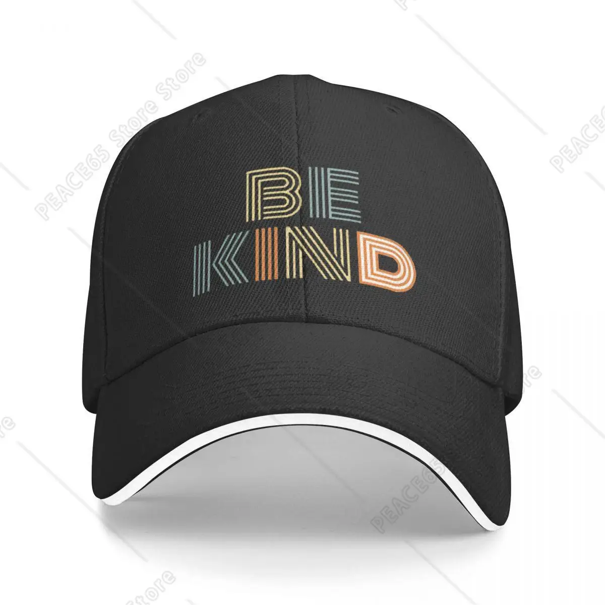 Track Be Kind Letters High Qualiy Baseball Caps For Women Leisure Hip Hop Trucker Cap Cool Coquette Sunscreen Hats