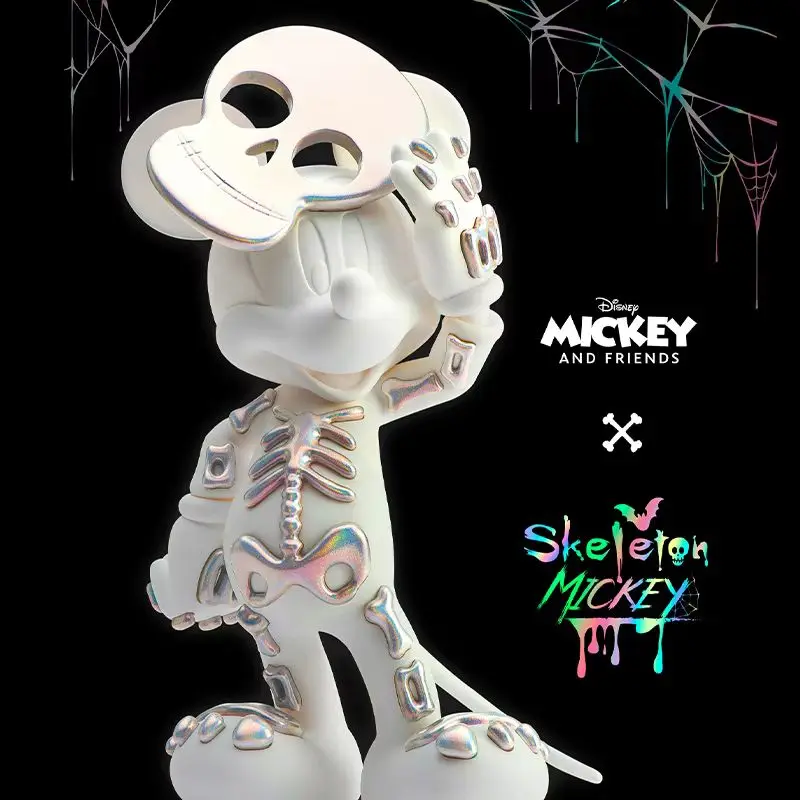 In Stock Disney Original Vgtoys Halloween Mickey Ghost Series Handmade Statue Ornaments Collection Adult Birthday Gifts