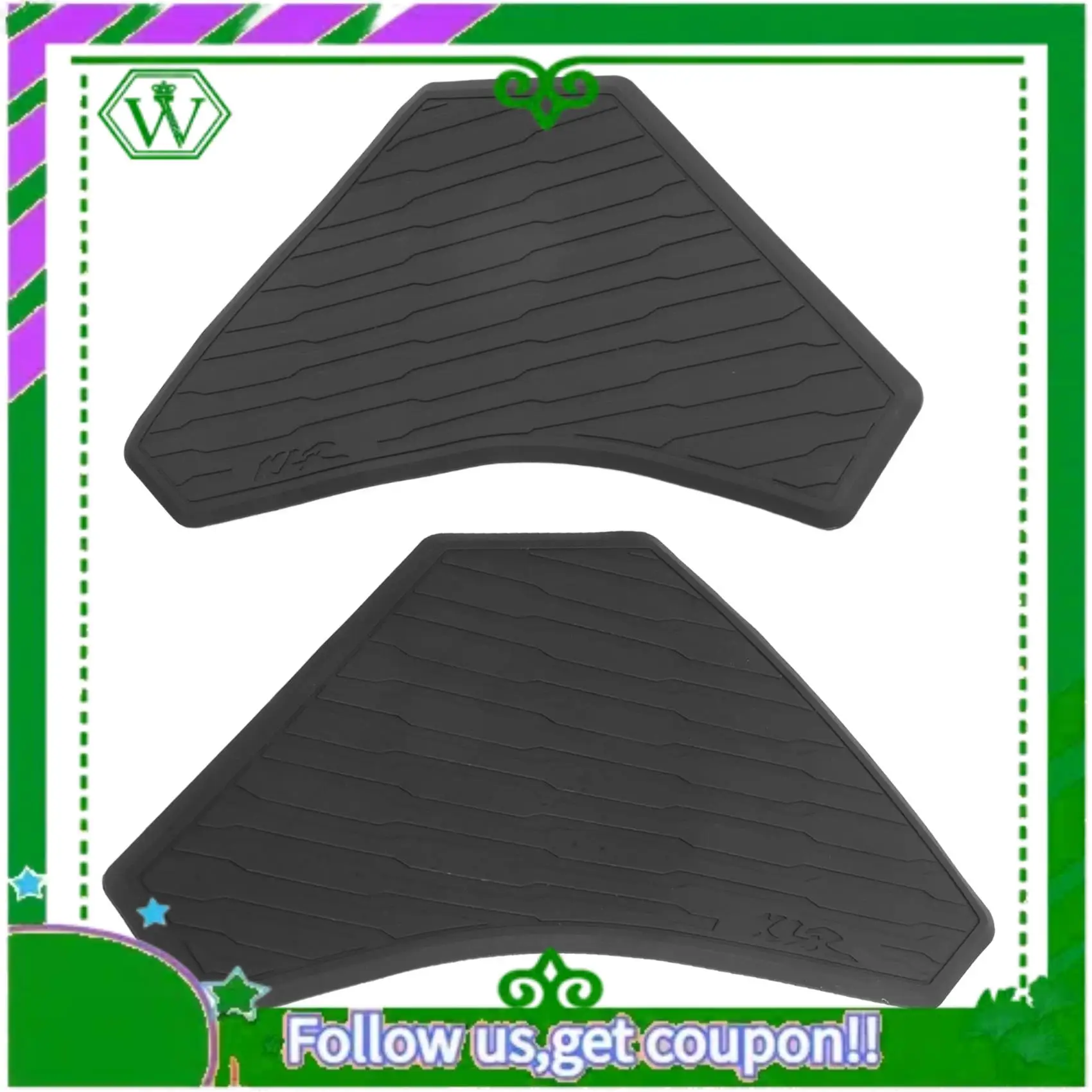 

AC34-боковые накладки на топливный бак, защитные наклейки, наклейка, газовая наколенница, тяговая накладка, накладка на бак для Kawasaki KLR650 2021 2022