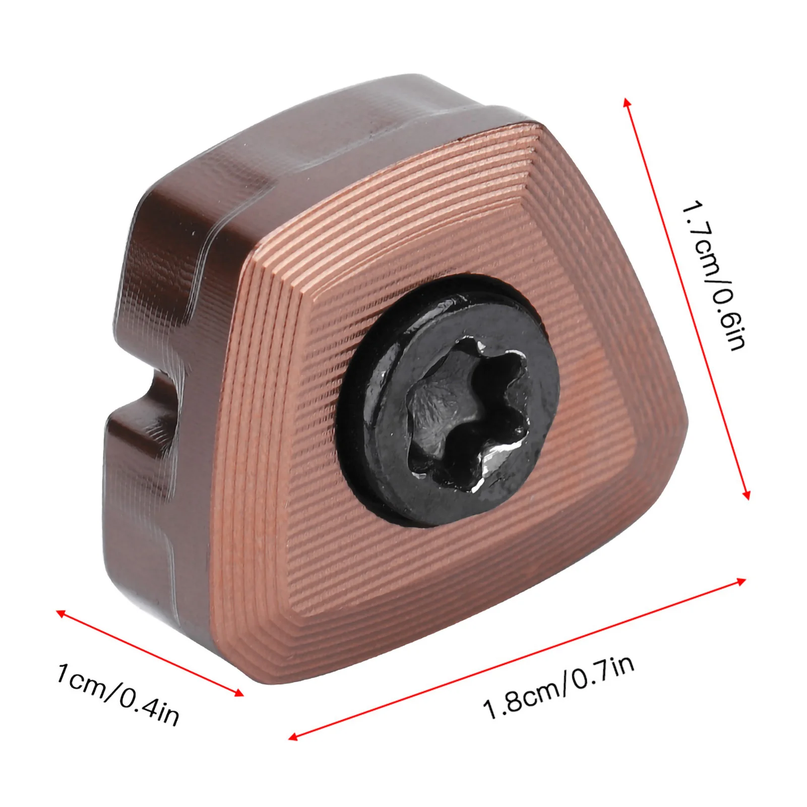 6 أوزان لملعب الجولف G400 وزن خشبي مع براغي ملحقات نادي الجولف (15 جرام)