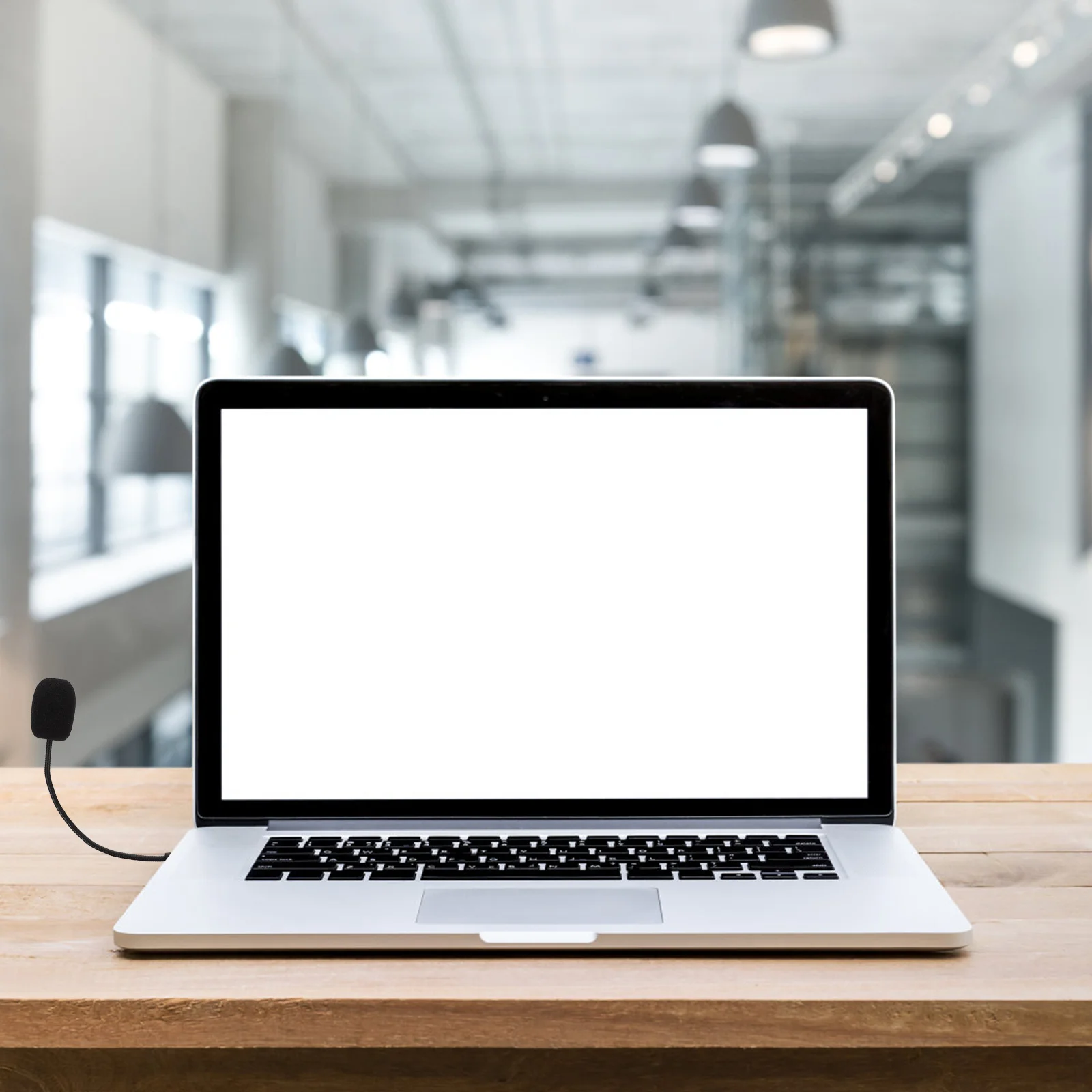 

1Pcs Headphone Microphone for Gaming Pc in-Line Control Bendable Mic Compatible with Computer Office Home Studio Webcast 3.5mm