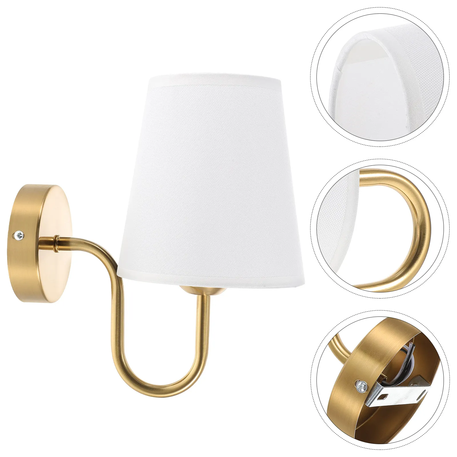 

Настенный светильник в деревенском стиле, прикроватный настенный светильник с черным тканевым абажуром, напольный светильник-колонна для спальни, коридора, гостиной