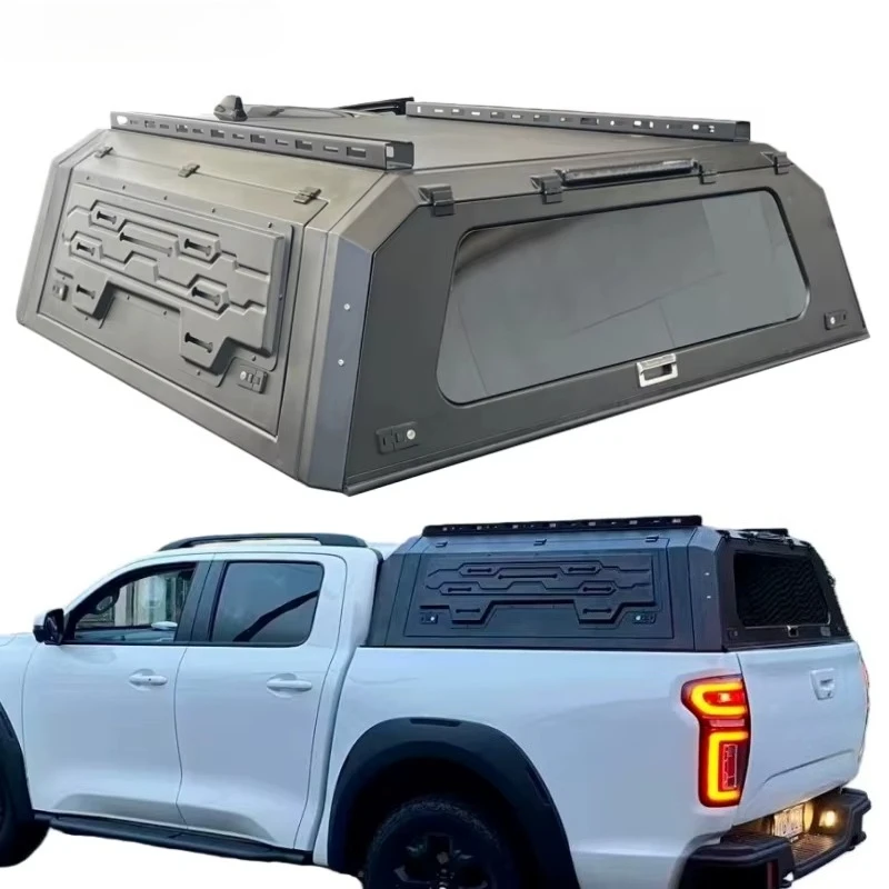 Great Wall Poer Ute Smart Bed Cap Pickup Hardtop Topper Truck Camper Shell Aluminum Canopy for 2025 Cannon
