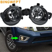 Luces antiniebla blancas/amarillas, faros delanteros DRL H11 12V para Nissan Frontier D23 NP300 Frontier Navara 2015 2016 2017 2018 2019