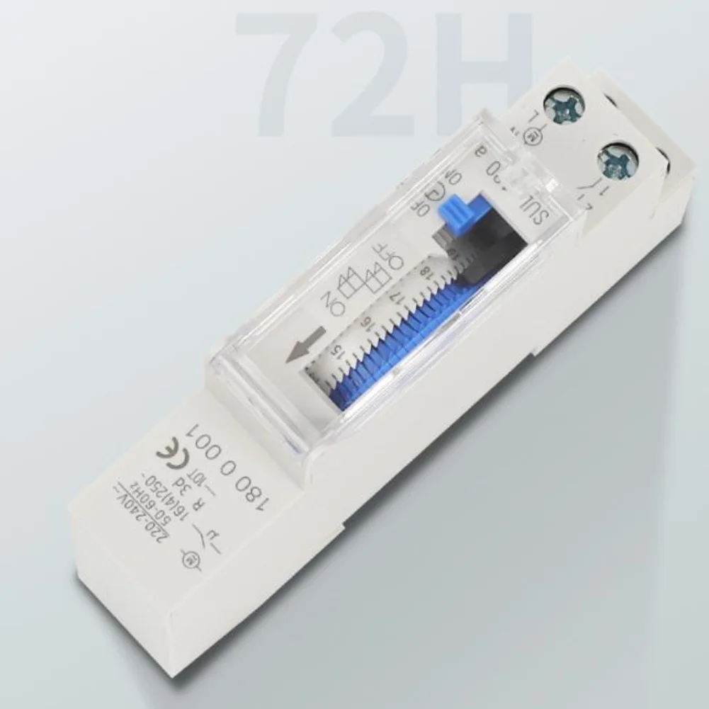 White Analog Timer Mechanical Timer For Home Timer Cyclic Timer Maximum Switching Voltage 230VAC Plastic Housing