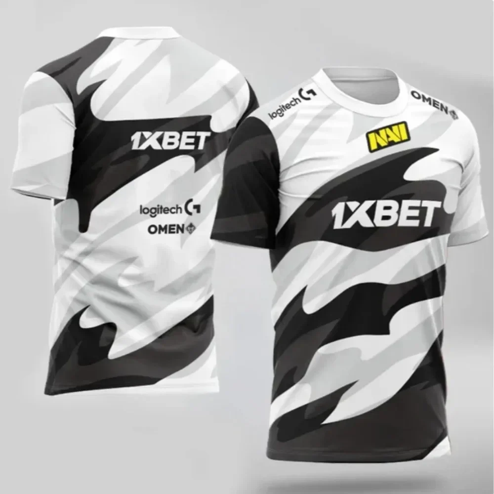 

New Esports Navi Game Team Uniform Men T-shirt CSGO Games Pro Player Summer Casual Tshirts Sports Breathable Streetwear Tops Tee