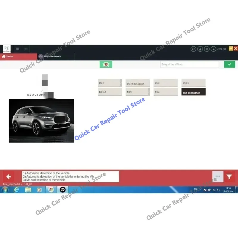 2026 NEW Diagbox 9.85 Car diagnostic software Diagbox V9.85 work with P-P2000 Le-xia3 For Peo-geot For Cit-roen Original install