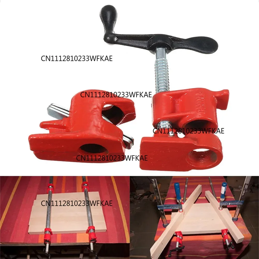 Heavy Duty 1 2 Iron Parallel Clamp Quick Release Woodworking Clamps for Cabinet Making Furniture DIY Projects High Strength