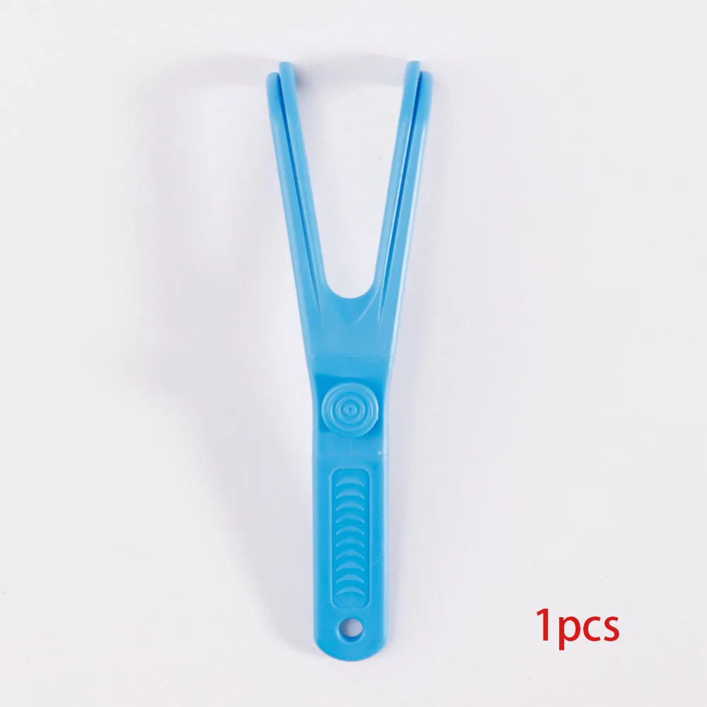 JNSUR 1 Stück Y-förmiger Zahnseidehalter, Interdentalreiniger, Zahnseide-Zubehör, Ersatz für Zahnseide-Picks, Mundpflege, Zahnstocher, Reinigung – Detail 14