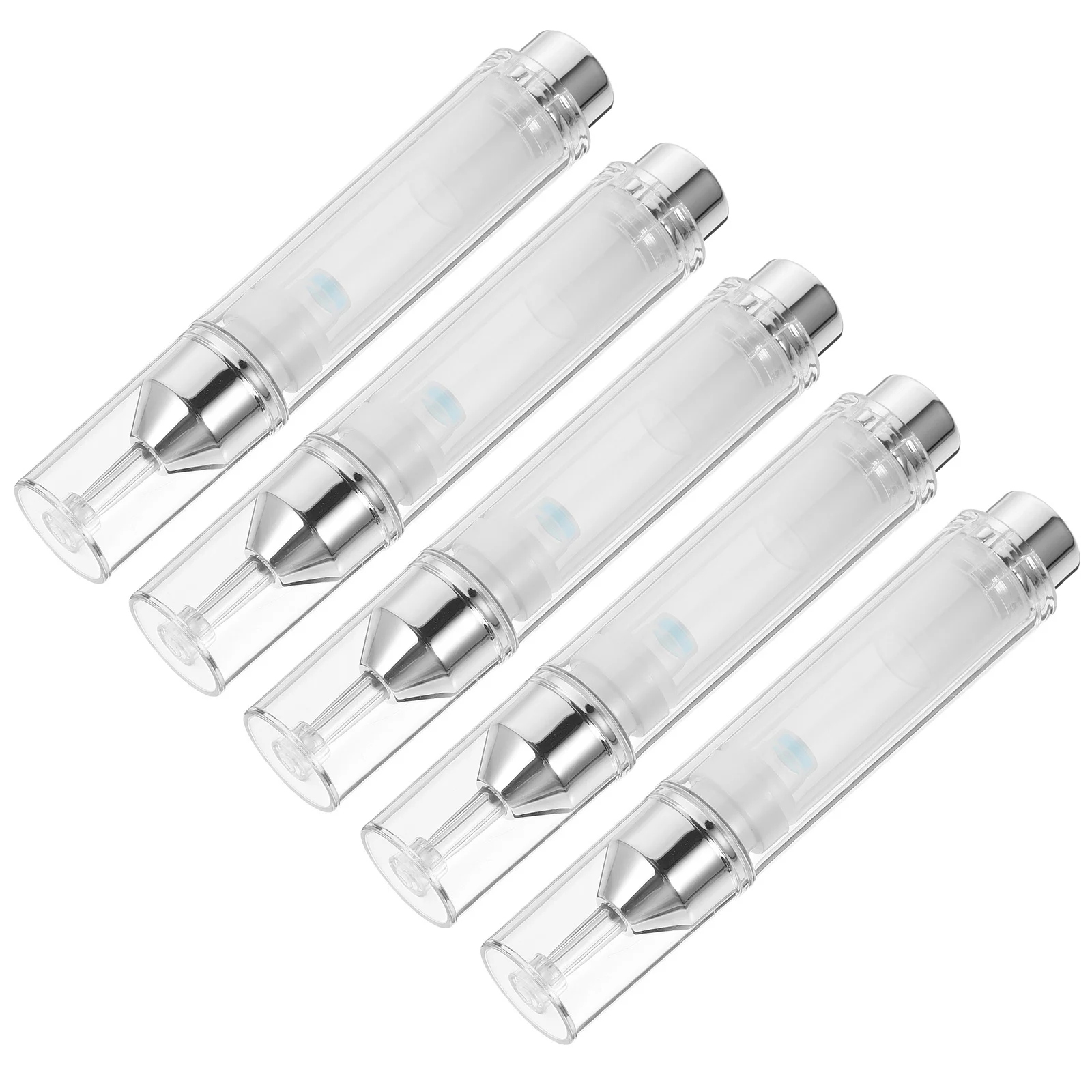 5pcs 5Ml Eye Cream Bottle Vacuum Pressing Sub Bottle Refillable Portable Container For Essential Oil Perfume Travel Cosmetics