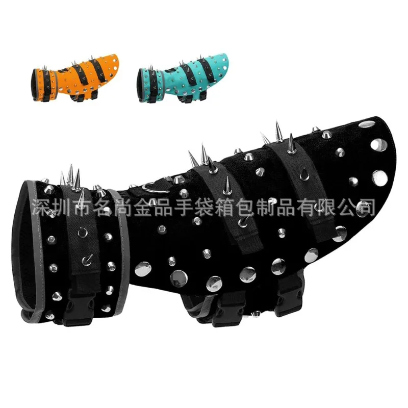 Spiked Dog Vest Armor Anti Bite Attack Protective Pet Clothes for Small Dogs