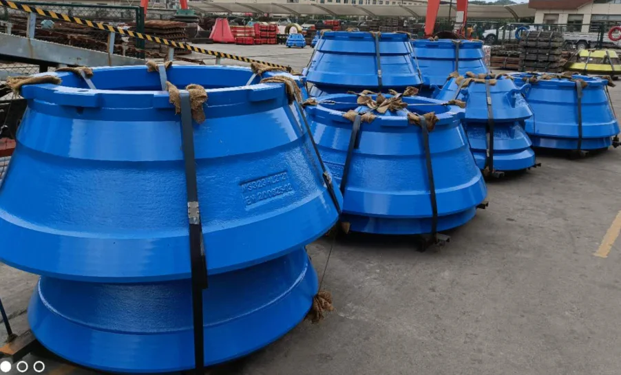 MCC1150 High Manganese Steel Concave and Mantle Stone Crusher Wear Parts for Mining Machines