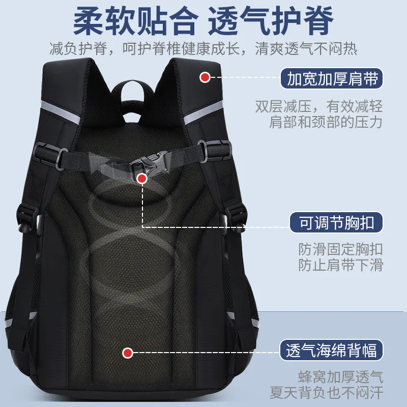 Teenage Boys School Bags High Middle School Students Schoolbag Outdoor Travel backpack Big Student Laptop Backpack Teen Bookbag