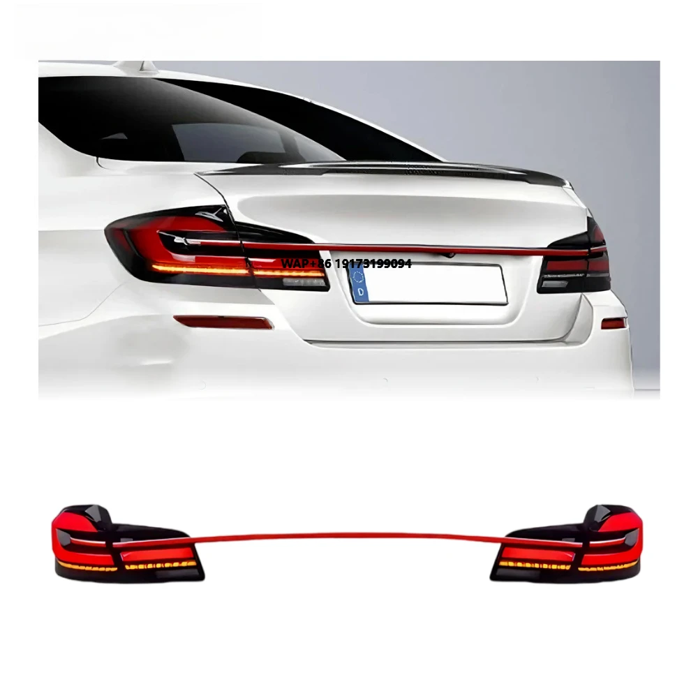 

F10 Through Taillights 2011-2017 5 Series M5 F18 Modified G30 G38 Rear Lamp LED DRL Signal Automotive Accessories for