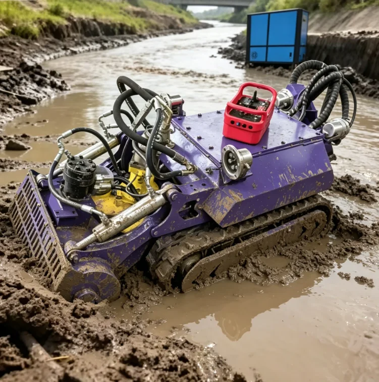 Customized CE Clearing Silt Closed Scene Dredging Underwater Obstacle Removal Robot