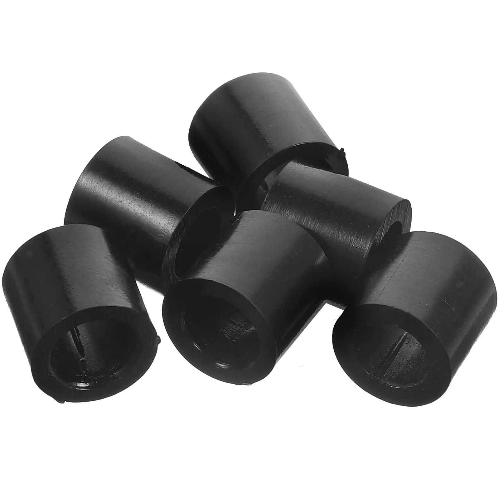 

6Pcs Ergonomic Plastic Billiard Ferrules Replacement Pool Cue Tips Comfort Grip Portable Cue Stick Repair Kit Billiard Supplies