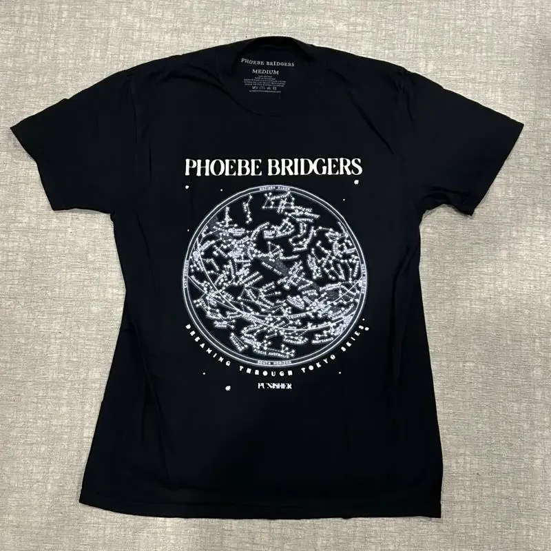 Phoebe Bridgers Official Merch Astrology T Shirt Medium Boygenius Gracie Abrams
