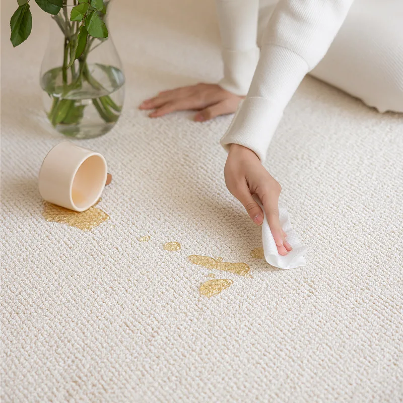 Waterproof diatom silk carpet, anti-fouling, leave-in, washable sofa carpet thickened, light luxury and advanced