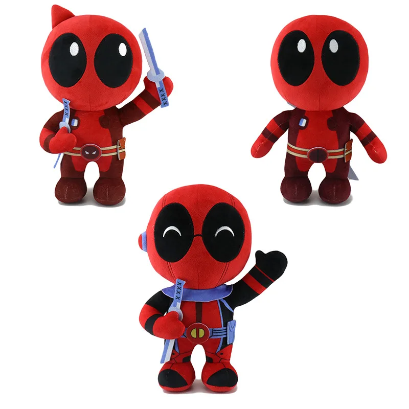 Figura de acción de superhéroe Deadpool de Marvel, juguete de adorno coleccionable, muñeca de Anime de dibujos animados, regalos de cumpleaños y Navidad, 23cm, nueva película