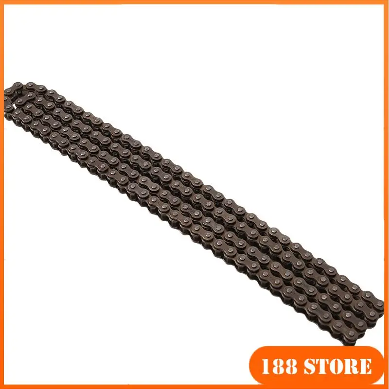 سلسلة مشبك 25H سلسلة ذهبية مشبك 25H 114 سلسلة ذهبية 25H 136 سلسلة سوداء سلسلة من الفولاذ المقاوم للصدأ على الطرق الوعرة دراجة نارية سلسلة مشبك