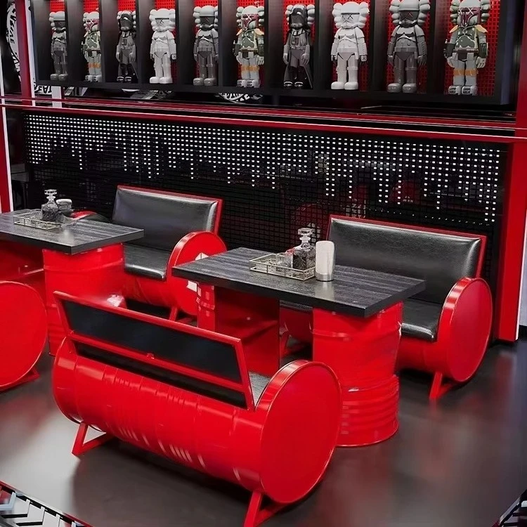 

Luxury Industrial Iron Seat Collection - Handcrafted bar stools and nested s in upscale cafes and restaurants