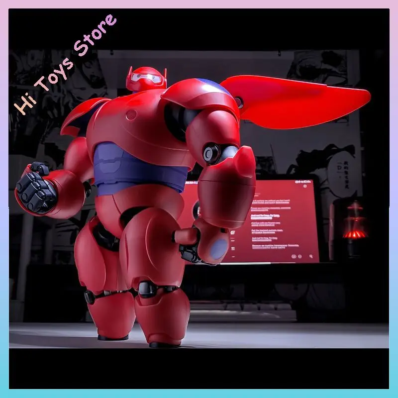متوفر في المخزون الأصلي غونغ بطل كبير 6 Baymax التجمع نموذج Baymax دمية 18 سنتيمتر تجميع الدمى المنقولة ألعاب أطفال هدية عيد ميلاد
