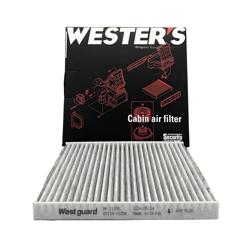 For DODGE Dart 1.4T EAF 2.4 ED6 GMC PONTIAC Vibe 1.8 1ZZ-FE TOYOTA Tacoma Pickup 4.0 WESTGUARD Cabin Filter MK11195