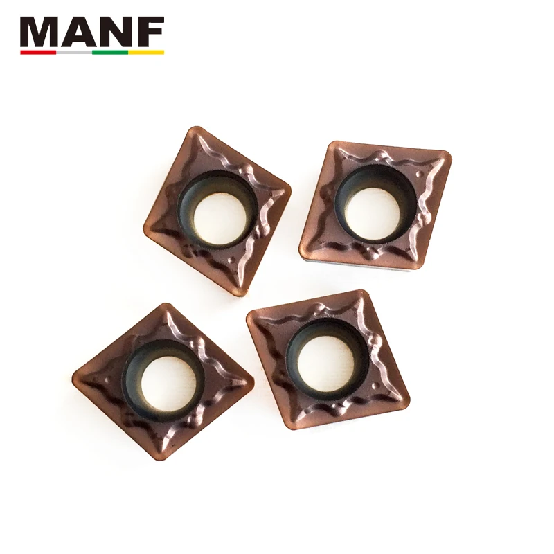 Imagem -03 - Manf Ferramenta de Torneamento Ccmt09t304 Torno Cortador Inserções de Carboneto Cnc Cermet Inserção de Torneamento Interno Insetrs Sclcr1212h09 Titular