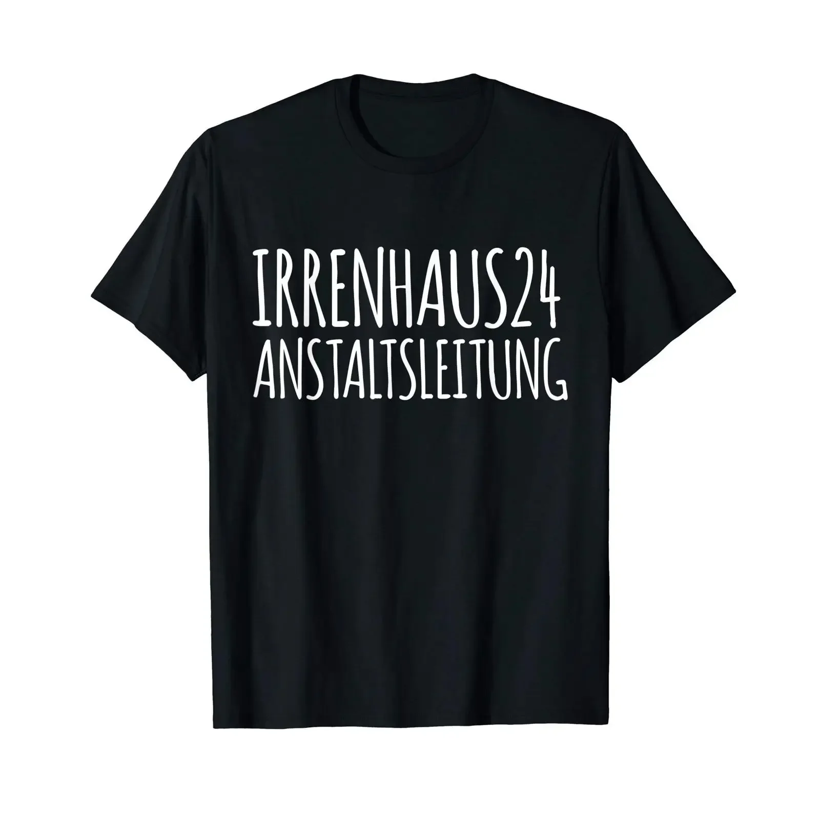 Irrenhaus24 Insane House 24 Management Office Humor Department Manager Chef T Shirt vintage Washed fashion