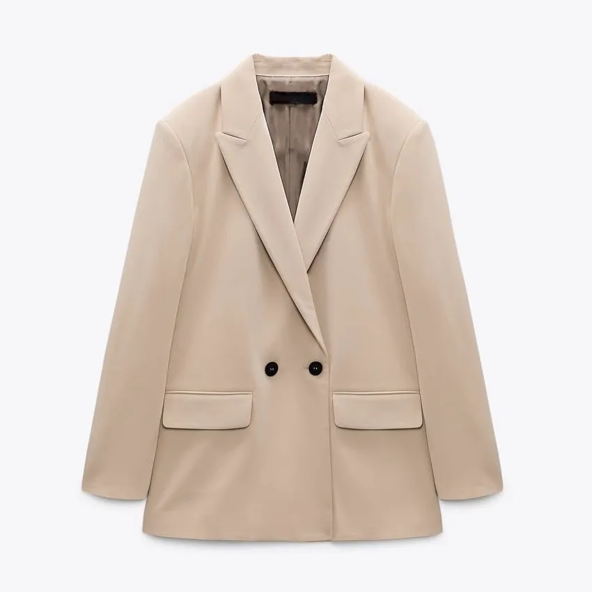 

Весна 2024, повседневный женский костюм больших размеров, джинсовый костюм, свободный крой, длинный свеч на пуговицах, чистый цвет, китайский производитель