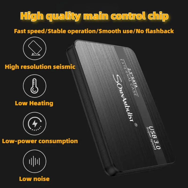 

Внешний жесткий диск HDD, 500 ГБ, высокоскоростной 3,0, портативный жесткий диск, механический жесткий диск большой емкости с надписью